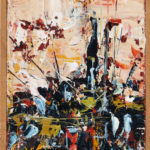 Cityscape 17/08, oil on canvas, 15,5x11,2 cm, 2017.