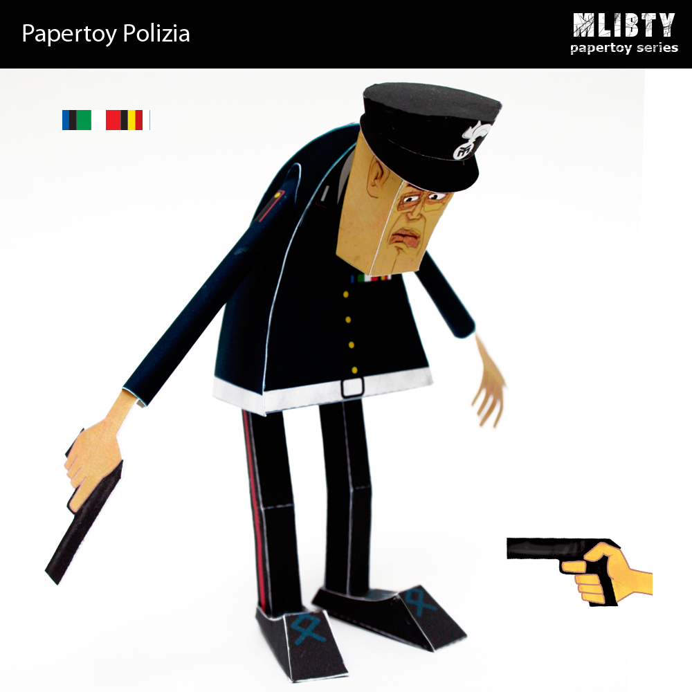 Papertoy Polizia, 2012.